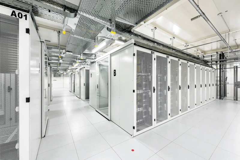AI-ready enterprise server racks at the Host Asia Chennai Colocation Data Center
